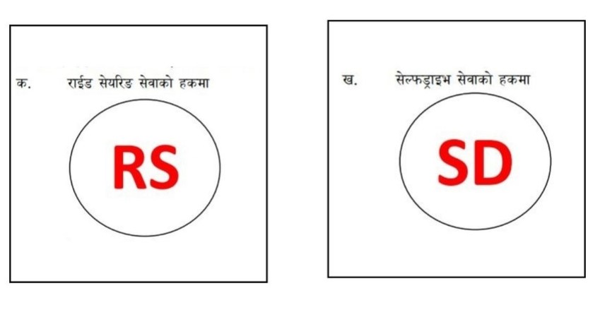 गण्डकीका सवारी साधनमा ‘आरएस’ वा ‘एसडी’ लेखिएको संकेत र लोगो अनिवार्य राख्नुपर्ने