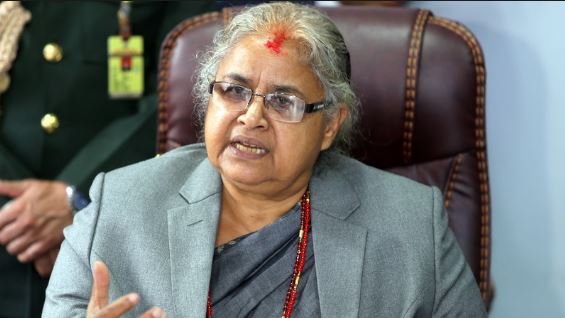 नवनियुक्त प्रधानमन्त्री सुशीला कार्कीले ९ बजे शपथ लिने