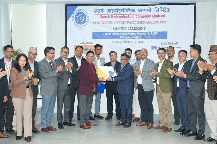 तमोर–मेवा जलविद्युत आयोजनाले वित्तीय व्यवस्थापन सम्पन्न